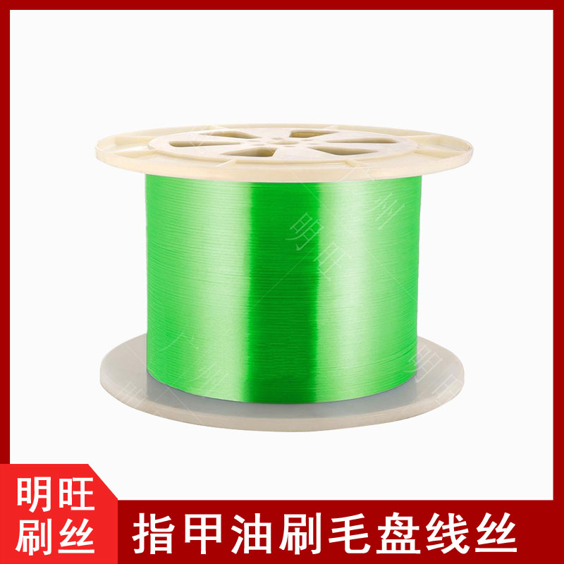 PBT尼龍盤線絲，植毛不卡機[明旺]